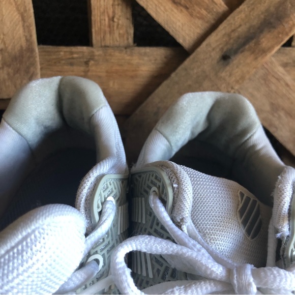 K-Swiss hyper court express grey and white women's sneakers 11 shoes - Picture 9 of 10